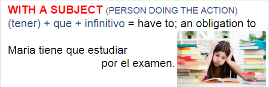 tener que